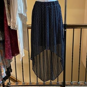 High low skirt